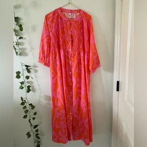 NWT vibrant summer midi dress